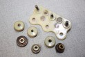 BORNIER A FUSIBLES 3 BORNES 3 FUSIBLES PEUGEOT...PEUGEOT 203 403 404 D3A D4A D4B