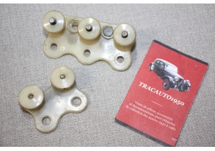 JEU DE 2 BORNIERS A FUSIBLES 3/2 BORNES PEUGEOT...PEUGEOT 203 403 404 D3A D4A D4B