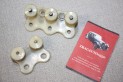 JEU DE 2 BORNIERS A FUSIBLES 3/2 BORNES PEUGEOT...PEUGEOT 203 403 404 D3A D4A D4B