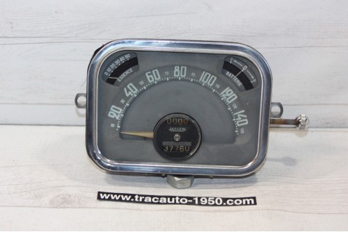 COMBINE BLOC COMPTEUR JAEGER 6V 150km/h...CITROEN TRACTION 11CV apr...
