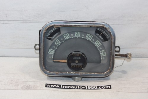 COMBINE BLOC COMPTEUR JAEGER 6V 150km/h...CITROEN TRACTION 11CV apr...