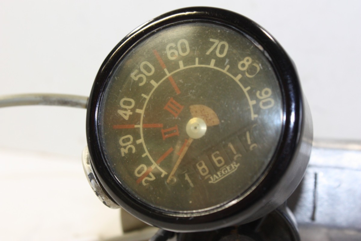 COMPTEUR DE VITESSE JAEGER 90KM/H...CITROEN 2CV AZ 1951/54 - Tracau...
