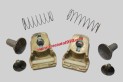 PAIRE DE BOUTONS OU POIGNEE DE FERMETURE DE VITRE COULISSANTE BEIGE...RENAULT R4