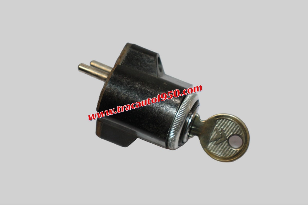 CONTACTEUR DE DEMARRAGE A CLEF SAGEM 3809 2 BROCHES...CITROEN 2CV AZ AZL AZAM AZU