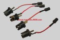 LOT DE 4 PORTES VEILLEUSES DE PHARES SEV MARCHAL...CITROEN 2CV 3CV