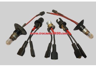 LOT DE 5 PORTES VEILLEUSES DE PHARES SEV MARCHAL...CITROEN 2CV 3CV