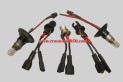 LOT DE 5 PORTES VEILLEUSES DE PHARES SEV MARCHAL...CITROEN 2CV 3CV