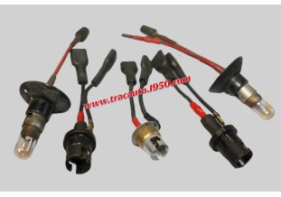 LOT DE 5 PORTES VEILLEUSES DE PHARES SEV MARCHAL...CITROEN 2CV 3CV