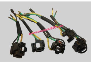 LOT DE 5 CONNECTEURS CODE/PHARE/H4...AUTOS DIVERS