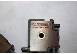 PAIRE DE CONNECTEURS DE PHARES CODE/PHARE/H4 HELLA 8JA 3 POLES...AUTOS CAMIONS UTILITAIRES