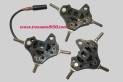 LOT DE 3 CONNECTEURS CODE/PHARE/H4 SEV MARCHAL...CITROEN 2CV 3CV