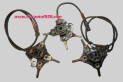 UN LOT DE 3  CONNECTEURS CODE/PHARE/H4 + VEUILLEUSE SEV MARCAL...CITROEN 2CV 3CV