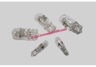 LOT DE 5 LAMPES 12V WB 1590 1.2/3/5 WATTS...AUTOS DIVERS