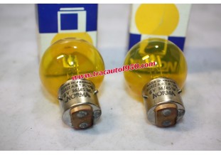 2 AMPOULES 6V  36/45W NORMALUX CE 1103...AUTOS ANCIENNES
