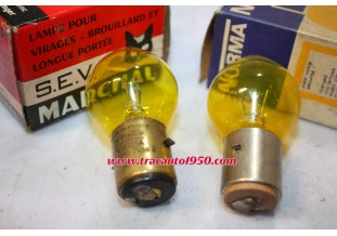 2 AMPOULES 24V 45W MARCHAL 2486J/NORMA1214 BA20S...CAMIONS DIVERS
