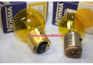 2 AMPOULES NORMA 12V 45W/45W-15W...AUTOS ANCIENNES