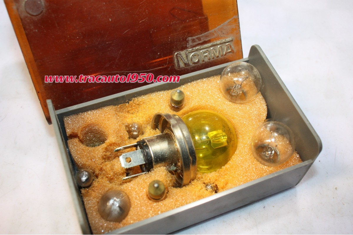 cOFFRET DE LAMPES DE SECOURS NORMA 12V CE 60/55W P43T...AUTOS DIVERSES