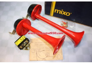 COFFRET AVERTISSEUR 6V KLAXON MIXO RIVIERA...AUTIOS ANCIENNES