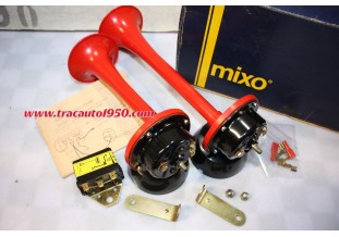 COFFRET AVERTISSEUR 6V KLAXON MIXO RIVIERA...AUTIOS ANCIENNES
