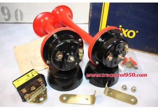 COFFRET AVERTISSEUR 6V KLAXON MIXO RIVIERA...AUTIOS ANCIENNES