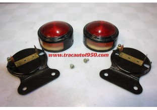 UNE PAIRE DE FEUX ARRIERES LAB Ø 66MM...AUTOS ANCIENNES