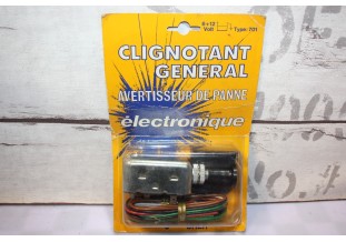 AVERTISSEUR DE PANNE ELECTRONIQUE POUR CLIGNOTANT GENERAL 6/12V...AUTOS DIVERS