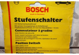 INTERRUPTEUR DE COMMANDE DE FEUX DE BROUILLARDS SEULS BOSCH...AUTOS TRACTEURS