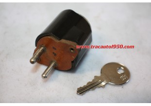 CONTACTEUR DE DEMARRAGE A CLEF SAGEM 3809 2 BROCHES...CITROEN 2CV AZ AZL AZAM AZU