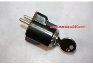 CONTACTEUR DE DEMARRAGE A CLEF SAGEM 3809 2 BROCHES...CITROEN 2CV AZ AZL AZAM AZU