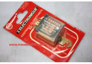 CENTRALE CLIGNOTANTE ELECTRONIQUE G. CARTIER n° 01421 12V 42/84/92W...AUTOS DIVERS