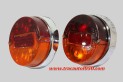 PAIRE DE FEUX AR D/G SEV MARCHAL D/G 4407/4412...SIMCA TALBOT 1000 1200 1300 1500 MATRA DJET