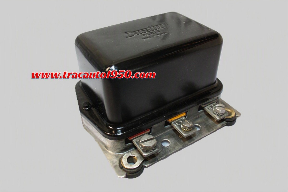 REGULATEUR DUCELLIER 6V 24A 8325 B POUR DYNAMOS 7276 A/G/H...CITROEN 2CV DYANE 6V