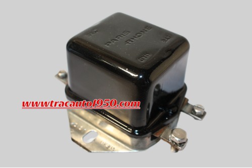REGULATEUR PARIS RHONE 6V XDA 211 30A POUR DYNAMOS G11R / G11C...RENAULT 4CV DAUPHINE FREGATE ESTAFETTE