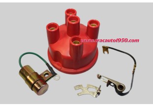 KIT TETE/JEU DE RUPTEURS/CONDENSATEUR TYPE 47430/71133/1203 pour ALLUMEUR DUCELLIER...AUTOS DIVERS