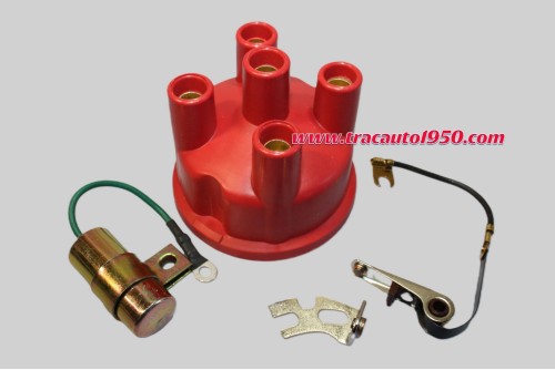 KIT TETE/JEU DE RUPTEURS/CONDENSATEUR TYPE 47430/71133/1203 pour ALLUMEUR DUCELLIER...AUTOS DIVERS
