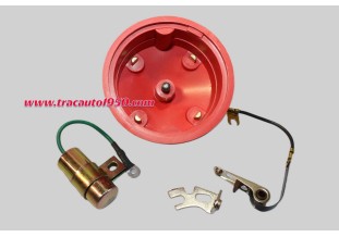 KIT TETE/JEU DE RUPTEURS/CONDENSATEUR TYPE 47430/71133/1203 pour ALLUMEUR DUCELLIER...AUTOS DIVERS