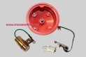 KIT TETE/JEU DE RUPTEURS/CONDENSATEUR TYPE 47430/71133/1203 pour ALLUMEUR DUCELLIER...AUTOS DIVERS