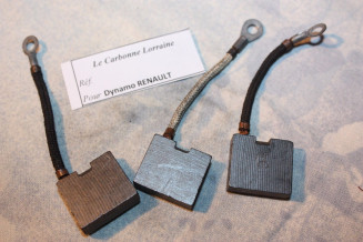 CHARBONS 17532 POUR DYNAMOS RENAULT...POUR RENAULT  AVANT GUERRE