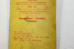 CHARBONS ISX16 POUR DEMARREUR FIAT...POUR FIAT 124 AUTOBIANCHI ABARTH PRIMULA