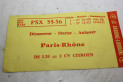 CHARBONS PSX 55-56 POUR DEMARREUR PARIS RHONE...POUR CITROEN 2CV RENAULT FLORIDE