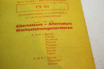 CHARBONS PX 50 POUR ALTERNATEUR 12V PARIS RHONE...CITROEN DS RENAUL...