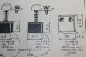 CHARBONS 9076 POUR DYNAMOS CONTINSOUZA...POUR PEUGEOT 201 301 DONNET