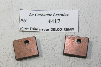 CHARBONS 4417 POUR DEMARREURS DELCO-REMY...POUR GMC CHEVROLET BUICK