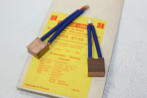CHARBONS USX 67-68 POUR DEMARREUR DUCELLIER...DS/ID 19 PEUGEOT 203 ...