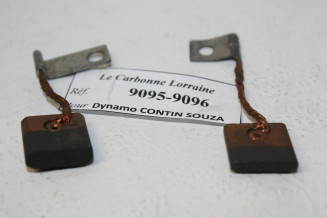 CHARBONS 9095/9096 POUR DYNAMOS CONTINSOUZA...POUR PEUGEOT 201 301 ...