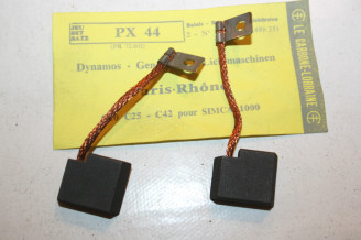 CHARBONS PX 44 POUR DYNAMO 12V PARIS-RHONE ...SIMCA 1000 5CV