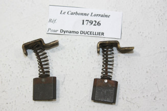 CHARBONS 17926 POUR DYNAMOS DUCELLIER...POUR AUTOS ANCIENNES