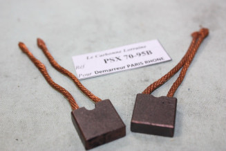 CHARBONS PSX 70-95B POUR DEMARREUR PARIS RHONE...ID/DS 403 404 504 ...
