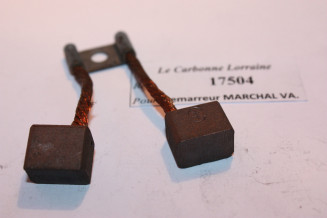 CHARBON 17504 POUR DEMARREURS MARCHAL-VAUCANSON...POUR TALBOT DELAHAYE MATHIS