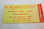 CHARBONS PSX 64-95A POUR DEMARREUR PARIS RHONE...POUR RENAULT R15 R...